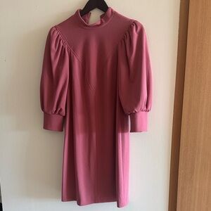 Calvin Klein Mauve Long Sleeve Dress size 6 perfect condition.